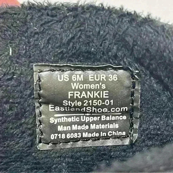 Eastland Womens Frankie Black Fashion Boots Size 6M - Picture 10 of 12